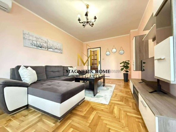 Дава се под наем Тристаен апартамент в Бургас, Славейков - 75 кв.м за 474.3 € - Снимка #1