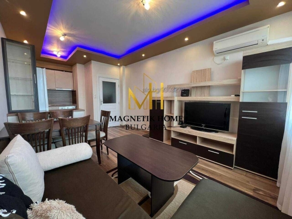 Дава се под наем Двустаен апартамент в Бургас, Възраждане - 60 кв.м за 357 € - Снимка #1