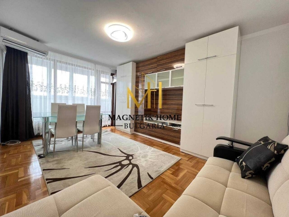 Дава се под наем Двустаен апартамент в Бургас, Лазур - 64 кв.м за 306 € - Снимка #1