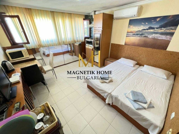 Дава се под наем Едностаен апартамент в Бургас, Лазур - 25 кв.м за 193.8 € - Снимка #1