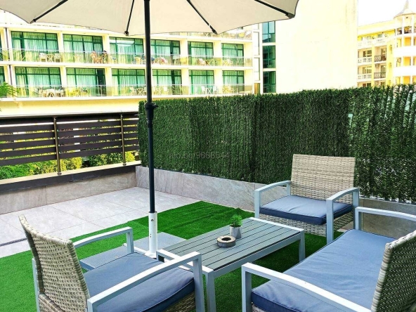 Дава се под наем Едностаен апартамент в к.к. Слънчев бряг - 48 кв.м за 203.49 € - Снимка #1