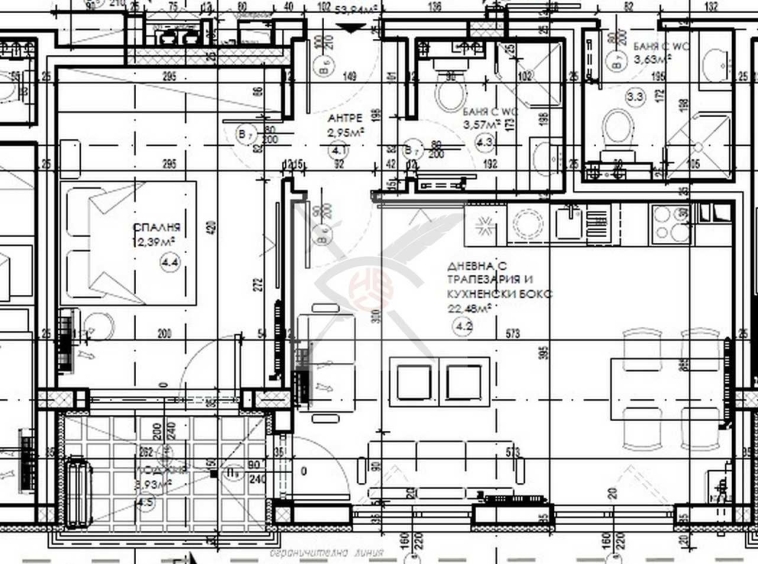 Двустаен апартамент в София, Горна баня - 63 кв.м за 1693 €/кв.м - Снимка #1