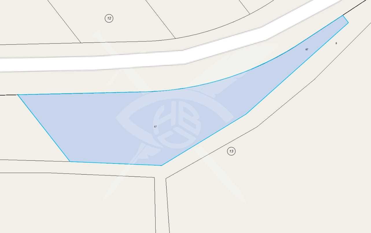 Парцел в с. Равадиново, Област Бургас - 1034 кв.м за 37 €/кв.м - Снимка #1