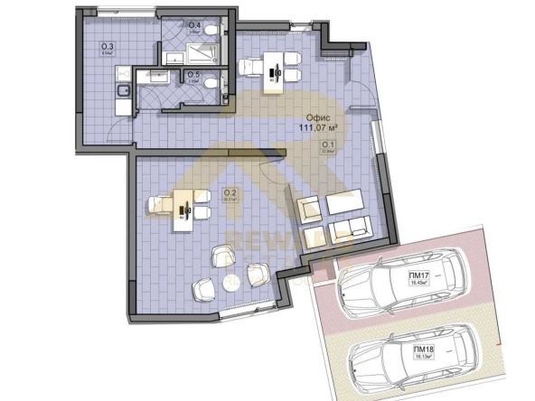 Офис в София, Бъкстон - 111 кв.м за 2162 €/кв.м - Снимка #1