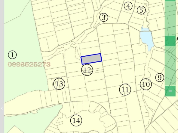 Земеделски имот в с. Голямо ново, Област Търговище -  кв.м за 77 €/дка - Снимка #1