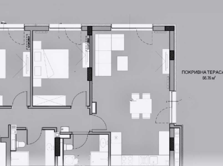 Тристаен апартамент в София, Малинова долина - 170 кв.м за 1224 €/кв.м - Снимка #1