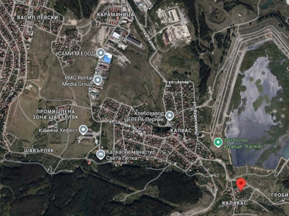 Парцел в Перник, Калкас - 317 кв.м за 48 €/кв.м - Снимка #1