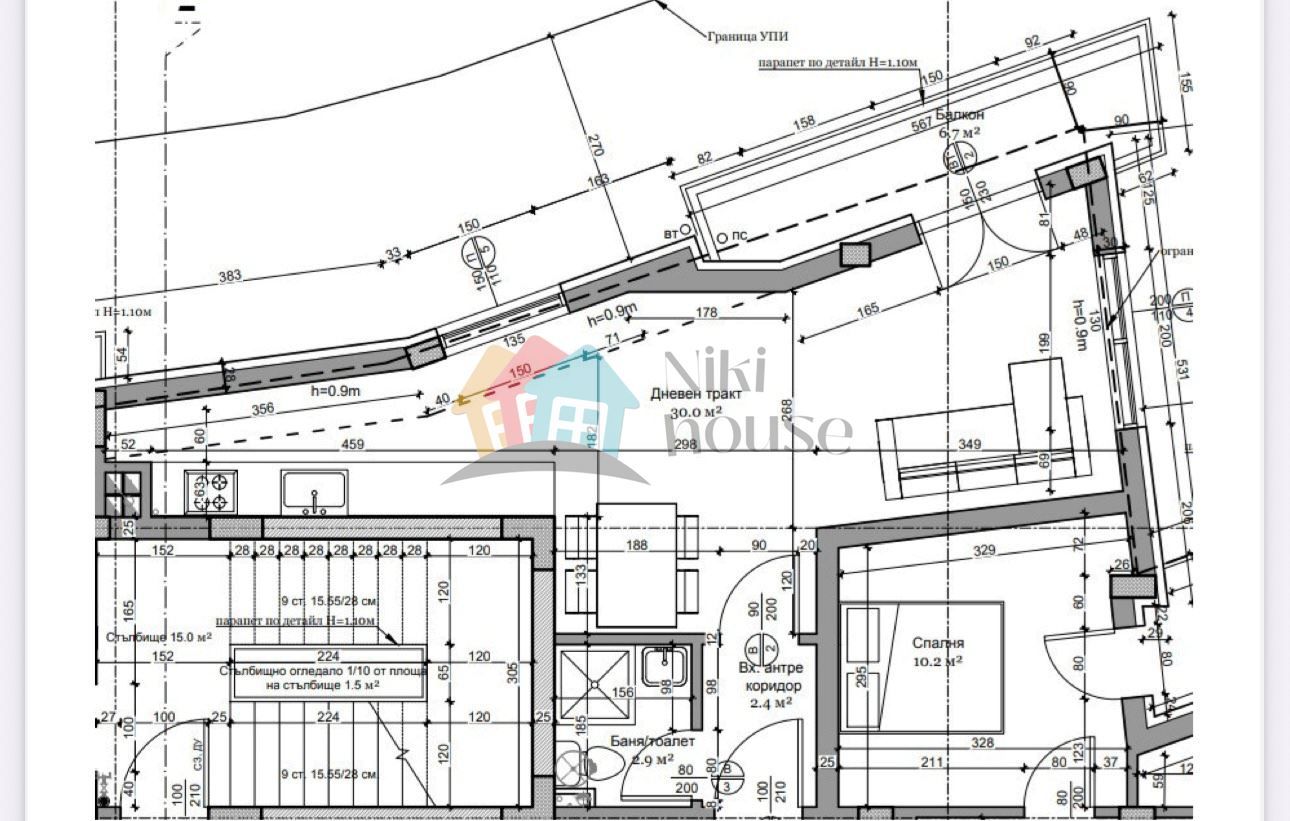 Двустаен апартамент в Варна, Христо Ботев - 69 кв.м за 1400 €/кв.м - Снимка #1