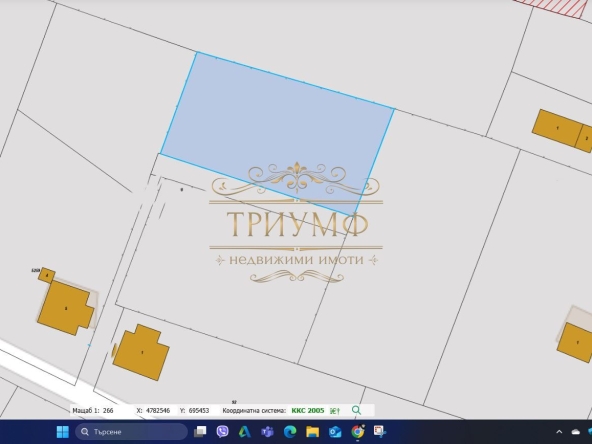 Парцел в Варна, м-т Боровец - юг - 485 кв.м за 87 €/кв.м - Снимка #1