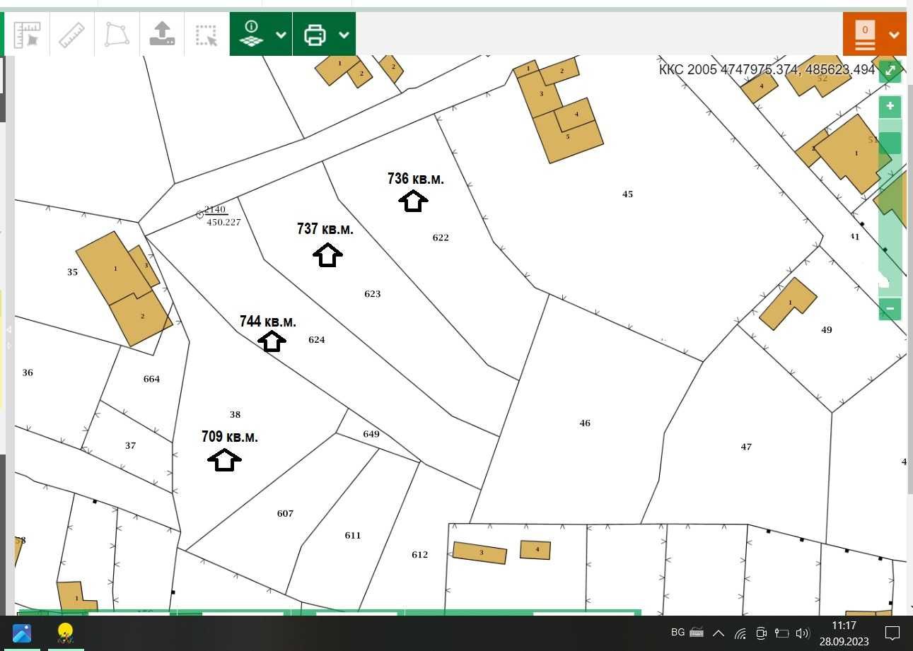 Парцел в Габрово, Център - 2926 кв.м за 7 €/кв.м - Снимка #1