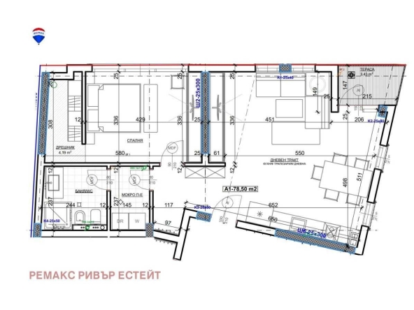 Двустаен апартамент в Русе, Широк център - 98 кв.м за 1385 €/кв.м - Снимка #1