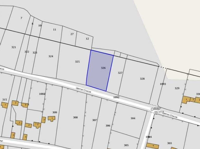 Парцел в с. Петърница, Област Плевен - 1182 кв.м за 2 €/кв.м - Снимка #1