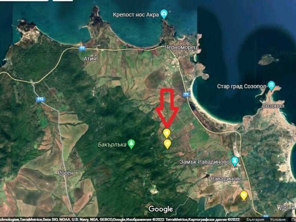 Парцел в Бургас, Център - 2000 кв.м за 23 €/кв.м - Снимка #1