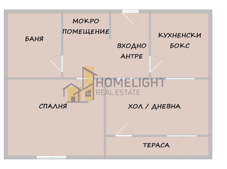 Двустаен апартамент в София, Стрелбище - 50 кв.м за 3800 €/кв.м - Снимка #1