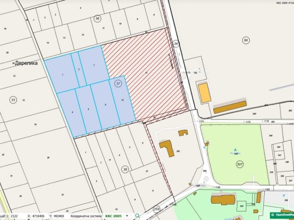Парцел в с. Овощник, Област Стара Загора - 27848 кв.м за 1 €/кв.м - Снимка #1