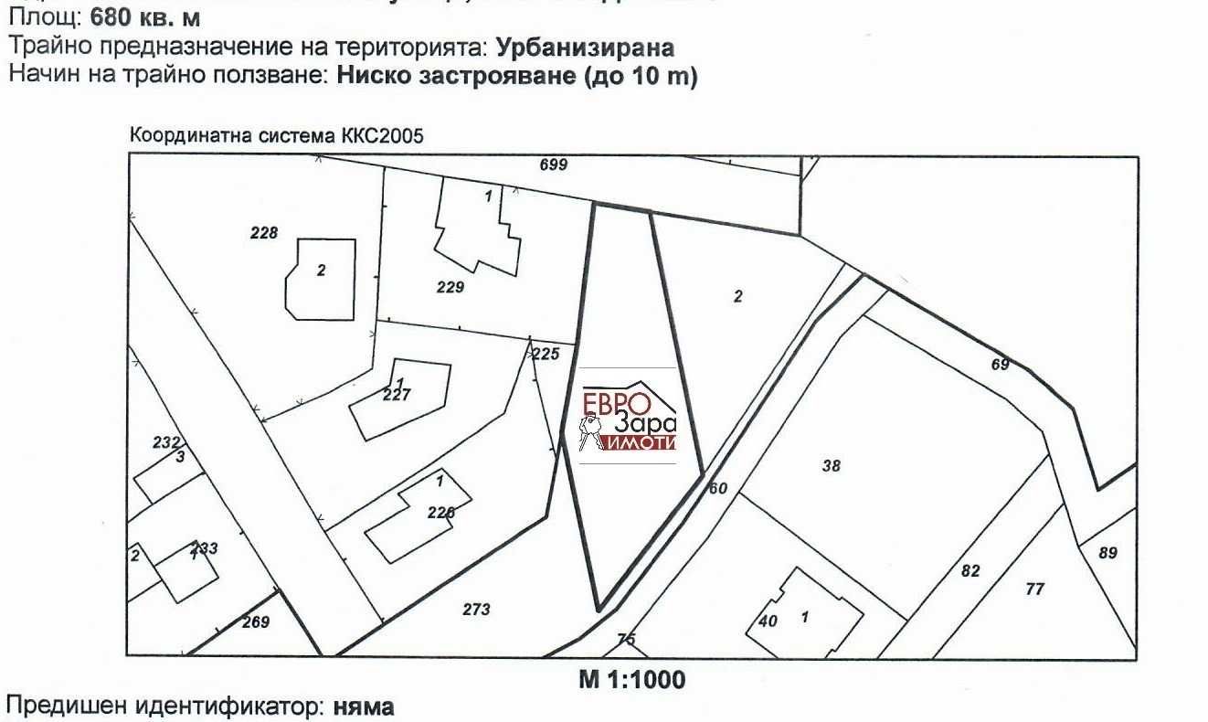 Парцел в с. Сулица, Област Стара Загора - 680 кв.м за 48 €/кв.м - Снимка #1