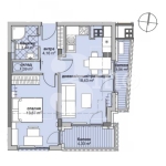 Двустаен апартамент в София, Люлин 6 - 70 кв.м за 1457 €/кв.м - Снимка #1