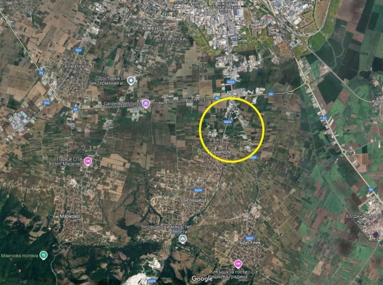 Парцел в с. Браниполе, Област Пловдив - 2750 кв.м за 48 €/кв.м - Снимка #1