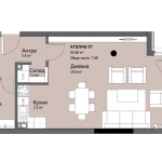 Едностаен апартамент в София, Красно село - 64 кв.м за 1418 €/кв.м - Снимка #1