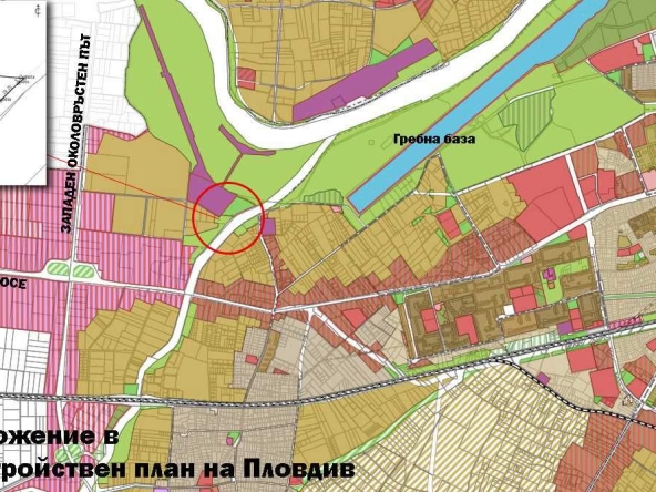 Парцел в София, Лозенец - 5209 кв.м за 55 €/кв.м - Снимка #1