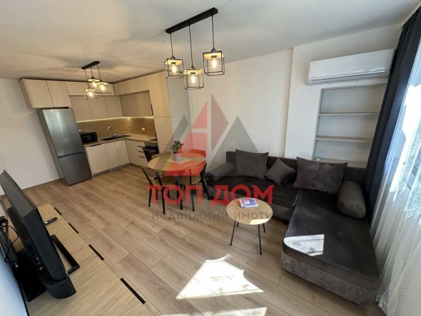 Дава се под наем Двустаен апартамент в Варна, Чайка - 60 кв.м за 688.5 € - Снимка #1