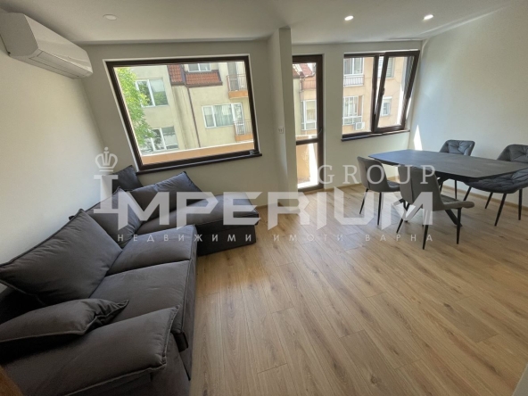 Дава се под наем Двустаен апартамент в Варна, Лятно кино Тракия - 65 кв.м за 612 € - Снимка #1