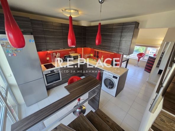 Дава се под наем Двустаен апартамент в Варна, Трошево - 74 кв.м за 384 € - Снимка #1