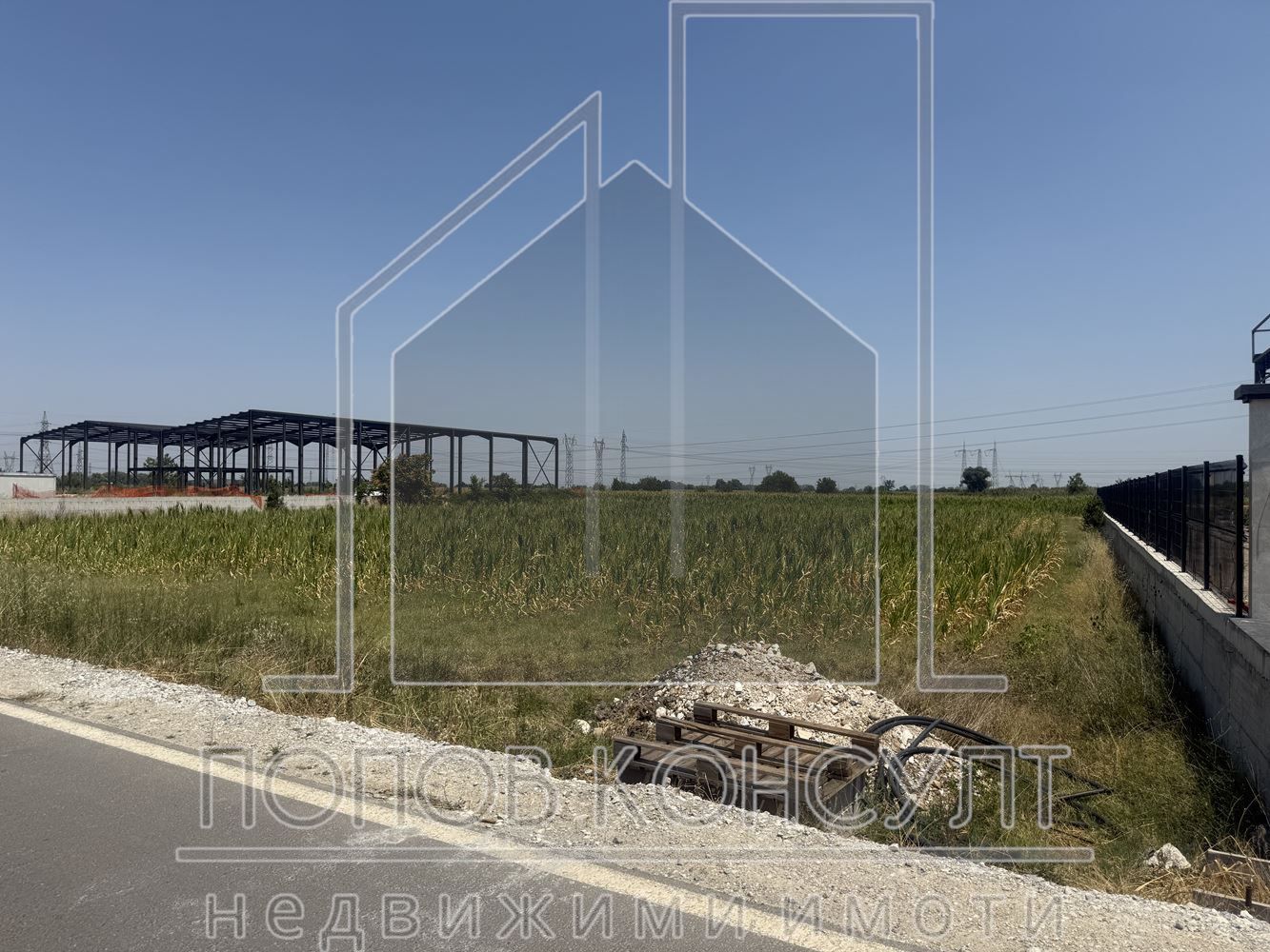 Парцел в Пловдив, Индустриална зона - Юг - 4680 кв.м за 110 €/кв.м - Снимка #1