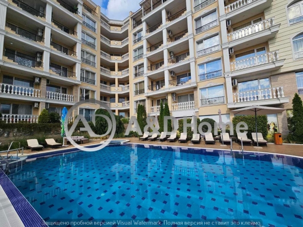 Едностаен апартамент в Свети Влас - 31 кв.м за 1775 €/кв.м - Снимка #1