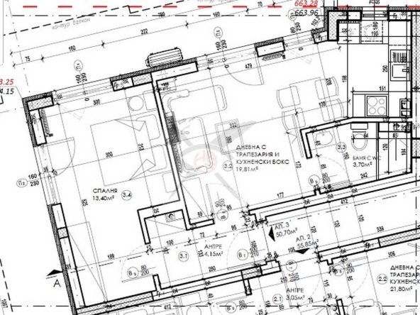 Двустаен апартамент в София, Горна баня - 62 кв.м за 1692 €/кв.м - Снимка #1