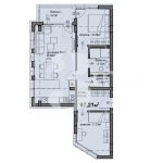 Тристаен апартамент в София, Люлин 5 - 97 кв.м за 1269 €/кв.м - Снимка #1