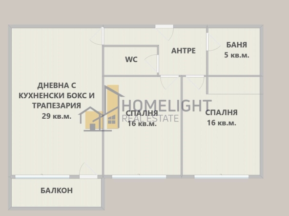 Тристаен апартамент в София, Овча купел - 109 кв.м за 1985 €/кв.м - Снимка #1