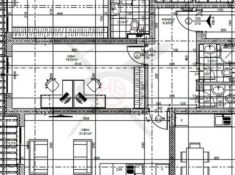 Офис в София, Сухата река - 71 кв.м за 1739 €/кв.м - Снимка #1