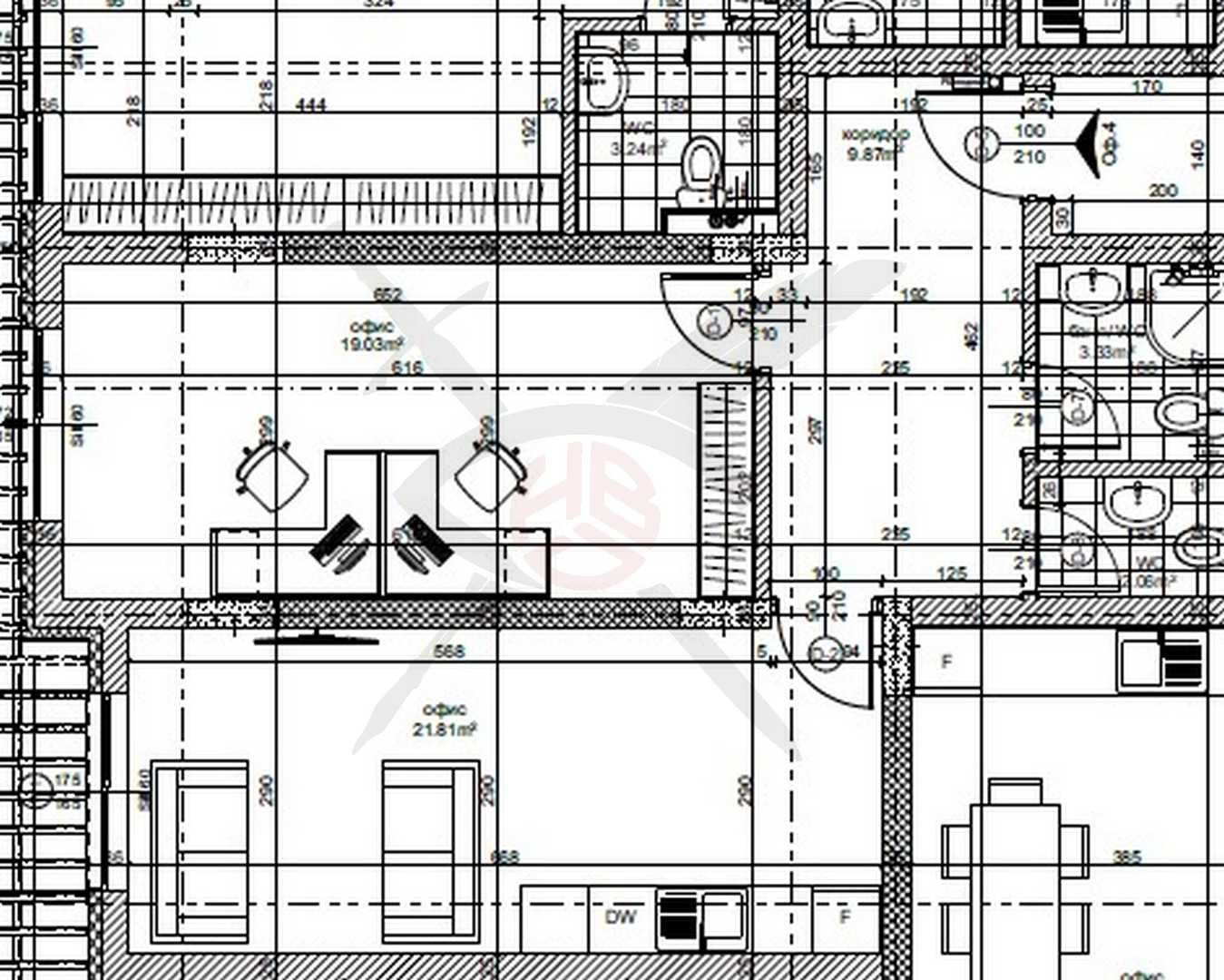 Офис в София, Сухата река - 71 кв.м за 1739 €/кв.м - Снимка #1