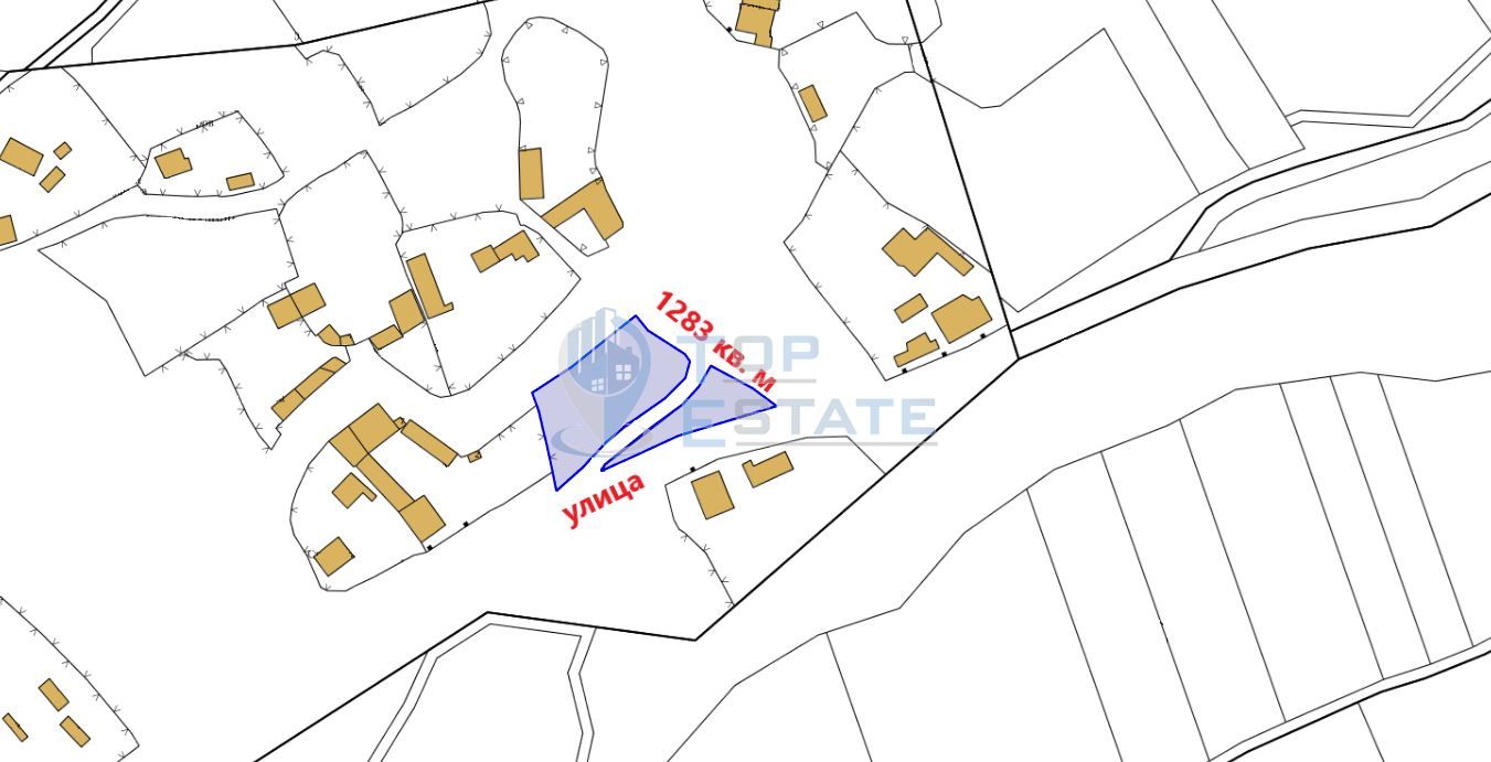 Парцел в с. Палици, Област Велико Търново - 1283 кв.м за 3 €/кв.м - Снимка #1