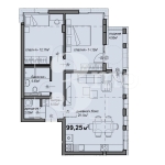 Тристаен апартамент в София, Люлин 5 - 99 кв.м за 1359 €/кв.м - Снимка #1