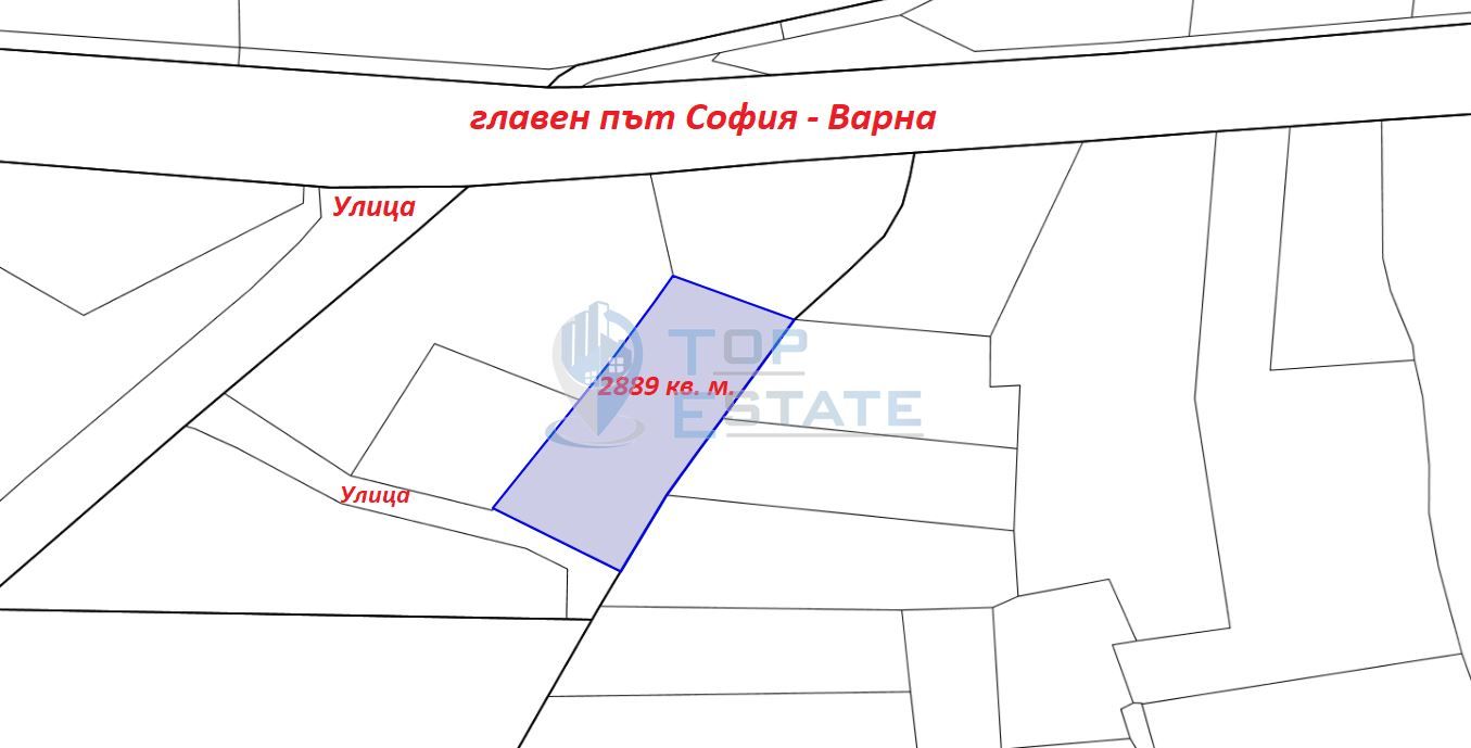 Парцел в с. Леденик, Област Велико Търново - 2889 кв.м за 13 €/кв.м - Снимка #1