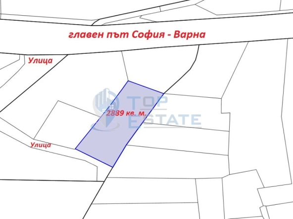 Парцел в с. Леденик, Област Велико Търново - 2889 кв.м за 19 €/кв.м - Снимка #1