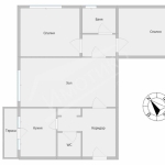 Тристаен апартамент в София, Изток - 88 кв.м за 3523 €/кв.м - Снимка #1