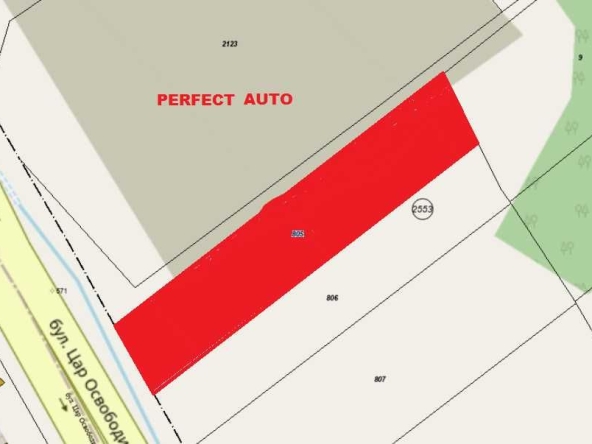 Дава се под наем Парцел в Варна, Цветен квартал - 856 кв.м за 1091.4 € - Снимка #1