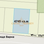 Парцел в Аксаково - 4749 кв.м за 11 €/кв.м - Снимка #1