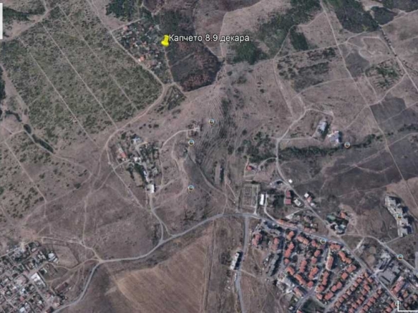 Земеделски имот в Бургас, Меден рудник - зона Б -  кв.м за 4612 €/дка - Снимка #1