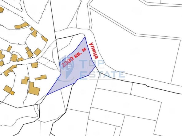 Парцел в с. Войнежа, Област Велико Търново - 2300 кв.м за 3 €/кв.м - Снимка #1