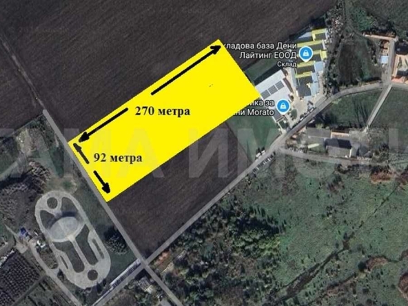 Парцел в Бургас, Изгрев - 24995 кв.м за 32 €/кв.м - Снимка #1