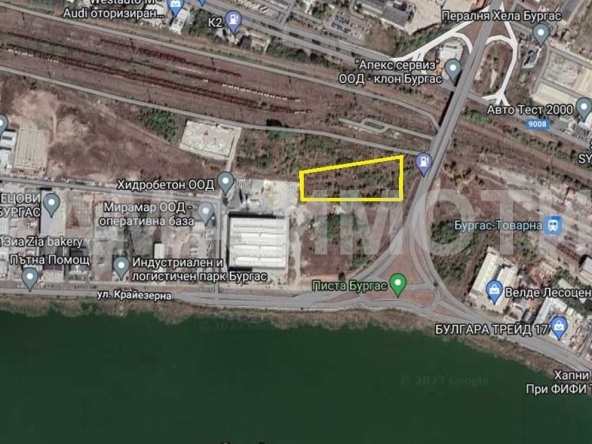 Парцел в Бургас, Промишлена зона - Север - 15003 кв.м за 41 €/кв.м - Снимка #1