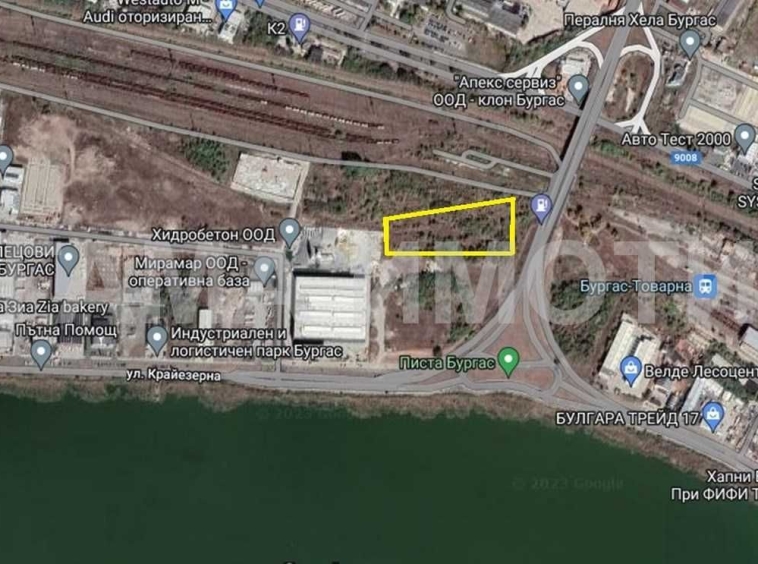 Парцел в Бургас, Промишлена зона - Север - 15003 кв.м за 59 €/кв.м - Снимка #1