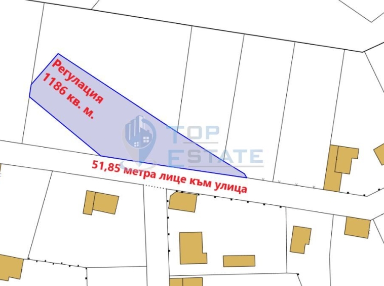 Парцел в с. Самоводене, Област Велико Търново - 1186 кв.м за 12 €/кв.м - Снимка #1