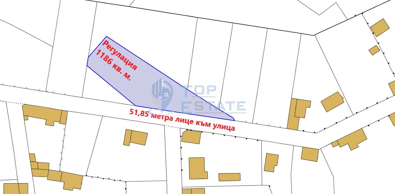 Парцел в с. Самоводене, Област Велико Търново - 1186 кв.м за 12 €/кв.м - Снимка #1
