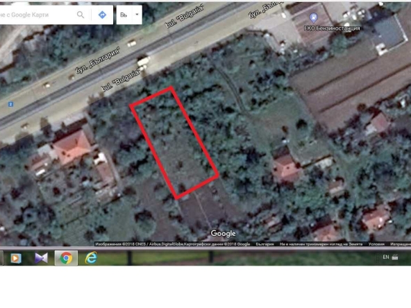 Парцел в Русе, Център - 1100 кв.м за 24 €/кв.м - Снимка #1