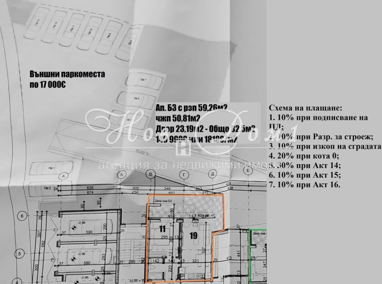 Двустаен апартамент в София, Кръстова вада - 83 кв.м за 1808 €/кв.м - Снимка #1